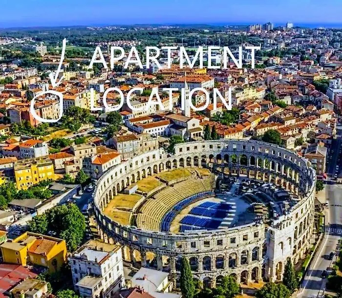 Pula Center Arena Belvedere Apartments&Rooms